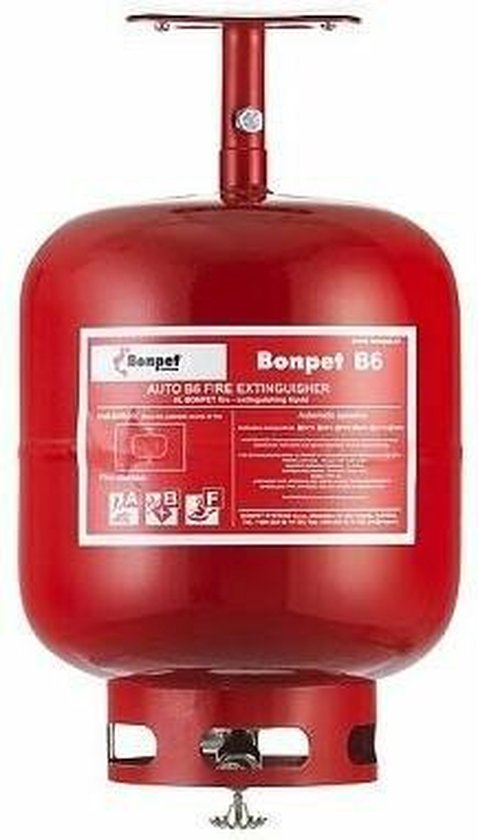 Gezamenlijk Sta op Stap Bonpet - automaat - brandblusser - 6 liter - automatisch - blusapparaten  -... | bol.com