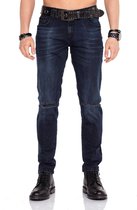 Cipo & Baxx Jeanshose mit Gürtel