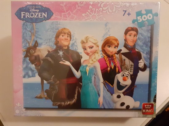 Fabel Ale munt Disney Frozen puzzel 500 stukjes | bol.com