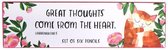 Planet Cat: Great Thoughts Set of 6 Pencils