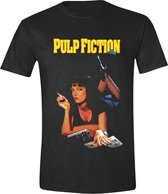 Pulp Fiction - Classic Poster Men T-Shirt - Black - S