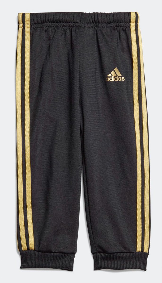 adidas Trainingspak - Maat 74 - Unisex - zwart/goud | bol.com