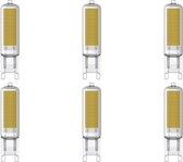 CALEX - LED Lamp 6 Pack - Stromi - G9 Fitting - 3W - Dimbaar - Warm Wit 3000K - Wit - BES LED