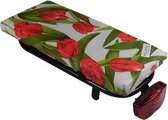 HOOODIE Cushie Tulips Red