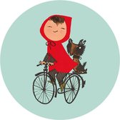 KEK Amsterdam Wallpaper Circle, Riding my Bike