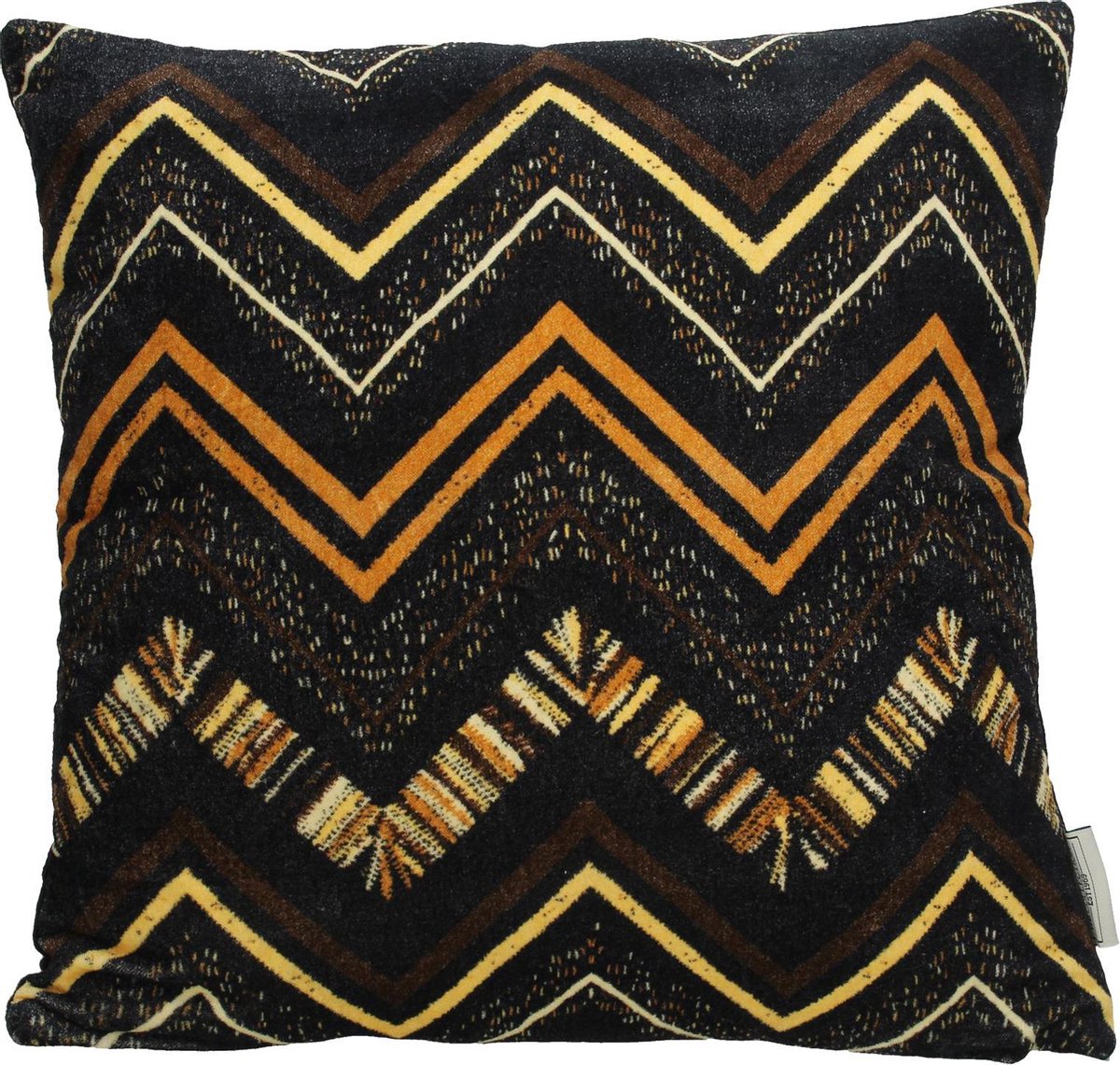 Wants&Needs Sierkussen Tribal Velvet Bruin 45 X 45