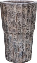 PTMD Pot Fayah Bruin rond hoog L 54 X 54 X 85