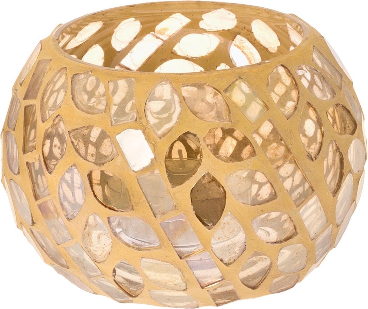 Riverdale Sfeerlicht Mel oker 7cm - Geel