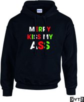 Hoodie | Kerst | 2020 | MerryKissMyAss - XXL