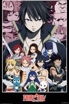 Poster - Fairy Tail Group - 91.5 X 61 Cm - Multicolor