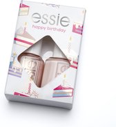 Essie happy birthday - giftset met birthday girl en madamoiselle - glanzende nagellak - 2x 13.5 ml