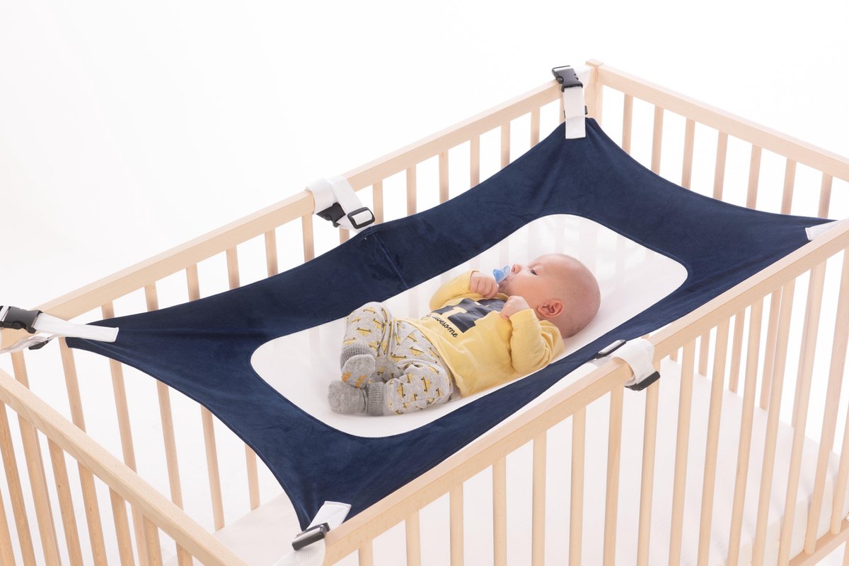 Baby hangmat - Zomer Baby Hangmat  - hangmat box - De perfecte hangwieg voor in je kinderbed - Babyschommel - Kraamcadeau - Babyshower