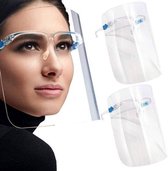 S&L Spatscherm - Transparant - Anti Condens - Brildragers - 3 stuks