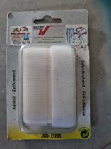 Velcro zelfklevend Klittenband 35cm wit