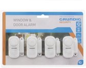 Grundig alarmset - Deur en raam - 4stuks - Inbraakpreventie