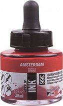 Amsterdam Acrylic Inkt Fles 30 ml Quinacridoneroze 366