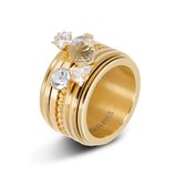 Ball With Crystal Stone - iXXXi - Vulring 2mm 16 / Gold