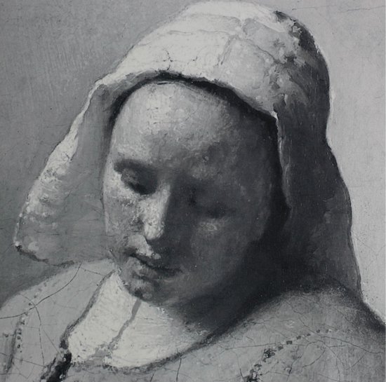 Kersten Tenture murale Melkmeisje Grey 136x3x105cm