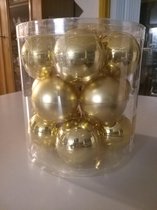 Kerstballen - Goud - 15 stuks - 5,7 cm - Mat en Glans