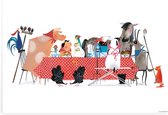 KEK Amsterdam Poster Bon Appetit 42 x 59,4