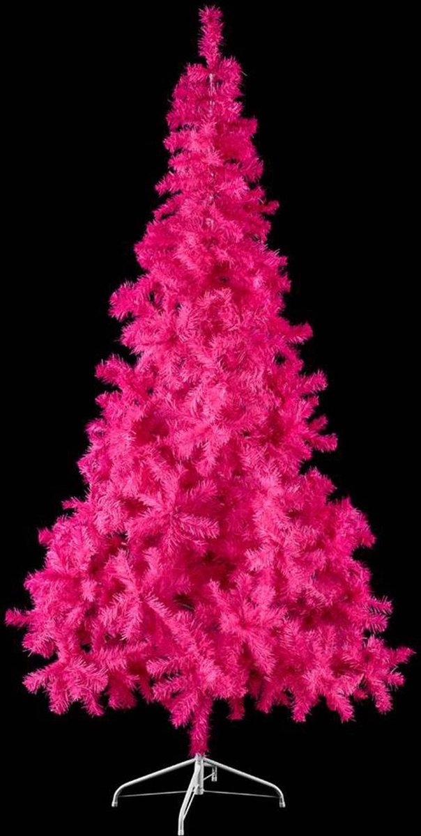 Kerstboom - - Roze kerstboom Kerstmis - 180cm Fuchsia | bol.com