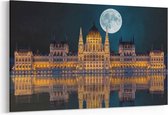 Schilderij - Architectuur Boedapest — 100x70 cm