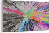 Schilderij - Prachtige abstracte kunst — 100x70 cm