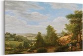 Schilderij - Gezicht op de vlakte van Montmorency bij Saint-Leu-la-Forêt — 90x60 cm