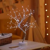 LED kerstboom met 108 wit lampjes+USB