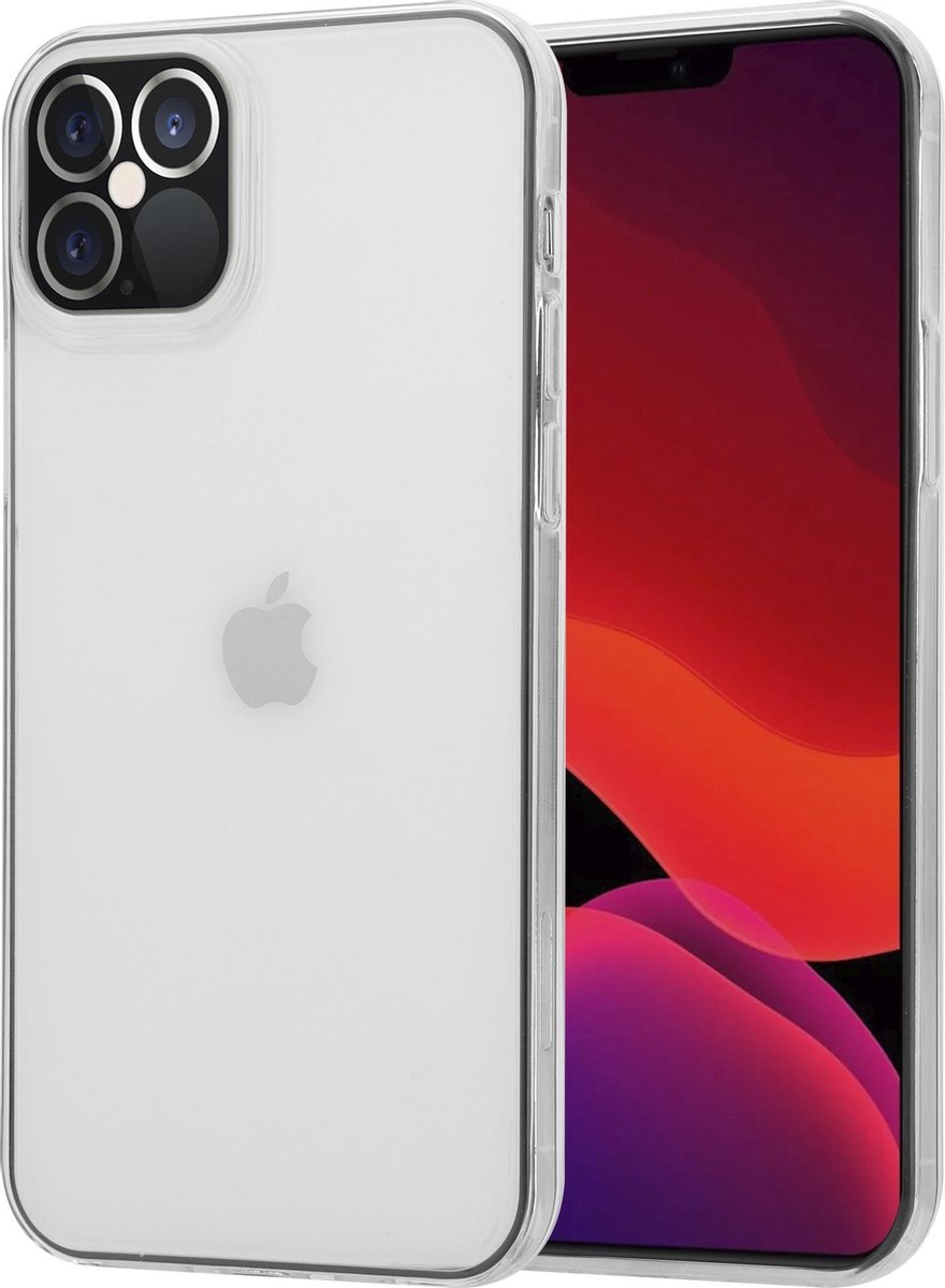 Ultra thin silicone case geschikt voor Apple iPhone 12 Pro Max 6.7 inch - transparant