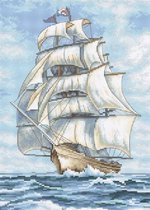 borduurpakket SHIP - LETISTITCH 907 - SCHIP