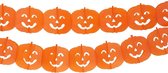 Halloween decoratie - Pompoen - Slinger - Crepepapier