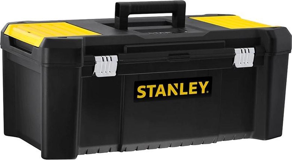Stanley Essential M 26" Gereedschapskoffer - Met Inzettray & Assorters in  Deksel | bol.com