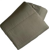SALE - Fissaggio | Plaid Bruges Green Stone - Plaid - 140 x 260 cm - Groen