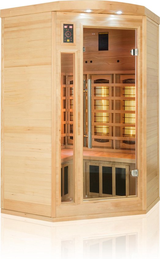 Kolonel Zwaaien voelen Maison's Sauna – Sauna – Infrarood sauna – 2/3 Persoons – 190x120x120cm |  bol.com