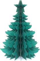 Only Natural Ringlate X-Mas Paper Tree met gouden glitters