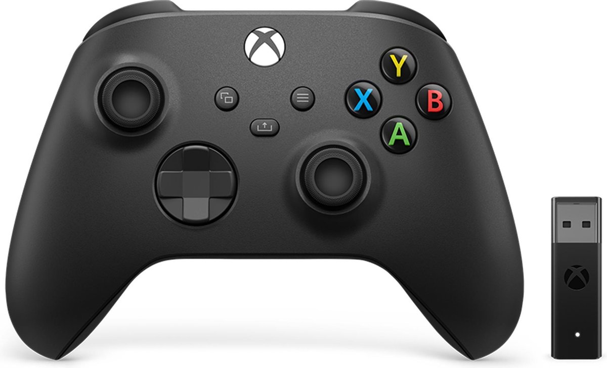 Xbox Draadloze Controller + Draadloze Adapter voor Windows - Xbox