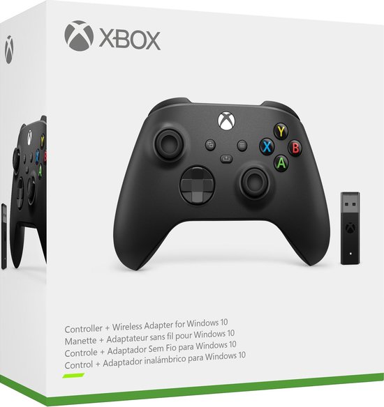 Xbox Draadloze Controller + Draadloze Adapter voor Windows - Xbox