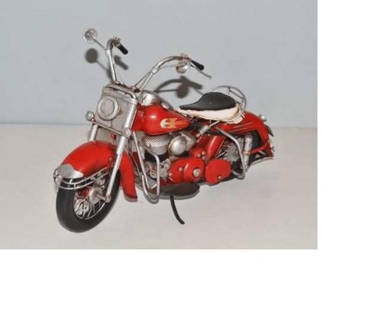 MadDeco - Harley - Davidson - métal - modèle - rouge - moteur
