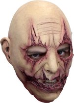 Partychimp Zombie Volledig Hoofd Masker Halloween voor bij Halloween Kostuum Volwassenen Carnaval - Latex - One size