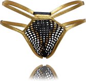 Andrew Christian FUKR Net Buckle Thong 91734 | Maat S | Heren string | Herenstring erotiek | Gay Ondergoed | Heren string ondergoed