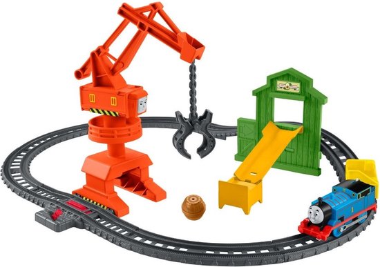 Thomas et ses Amis Coffret de jeu Cassia la Grue et Cargaison - Train jouet  | bol.com