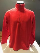 Rucanor Spado fleecepully rood maat M