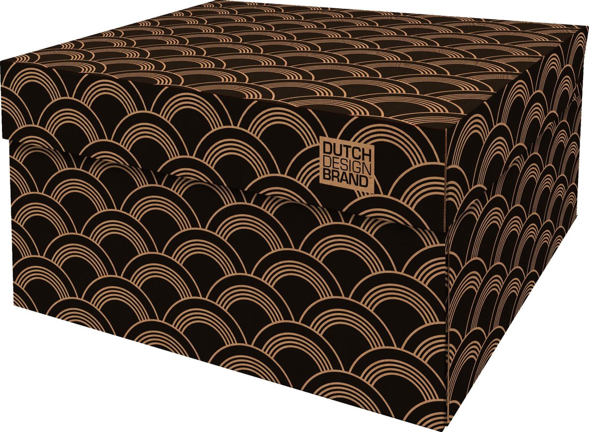 Dutch Design Brand - Dutch Design Storage Box - Opbergdoos - Opbergbox - Bewaardoos - Retro - Vinyl