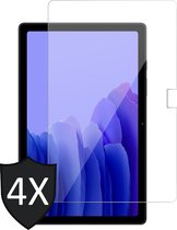 Screenprotector geschikt voor Samsung Tab A7 2020 - Screen Protector Glas - 4 Stuks