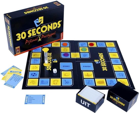 Thumbnail van een extra afbeelding van het spel Spellenbundel - Bordspel - 3 Stuks - 30 seconds & 30 Seconds Uitbreiding & 30 Seconds Junior