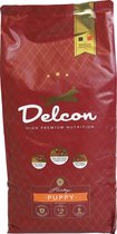 DELCON Hondenvoeding Compleet Puppy Voor Grote & Kleine Rassen - Kip - Mét Prebiotica - 12Kg +Speeltje