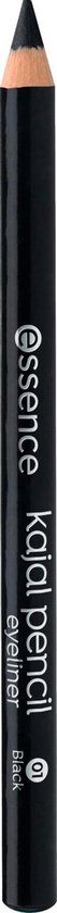 Essence kajal potlood eyeliner 01 black met houten punt