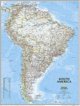 Poster South America Classic – National Geographic – 60 x 77 cm