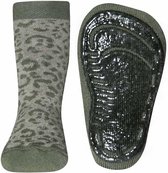 Antislip sokken met wildlife print groen-25/26